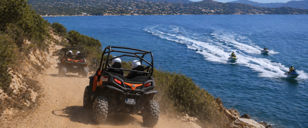 Terre & Mer Jet + Buggy 1h